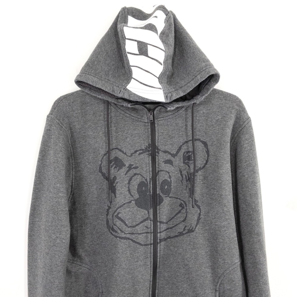 Under Armour UCLA Bruins‎ Full Zip Hoodie Men's Medium Gray Bear Graphic